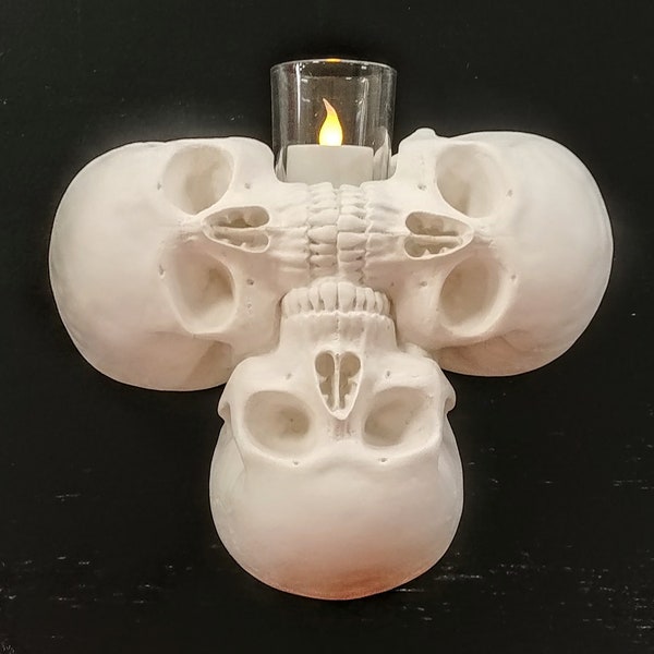 Skull Sconce