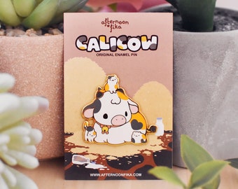 Calicow Enamel Pin