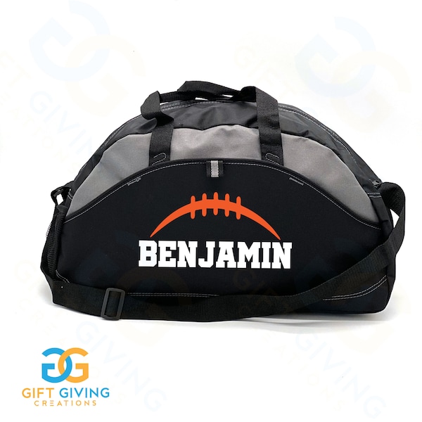 Personalized Football bag, kid duffel , Football Player Gift, Kid Duffle Bag,Love Football, Football player, Little League Bag, Practice Bag