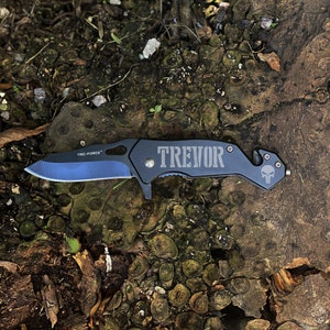 Lasered Personalized, Men&#39;s Pocket Knife, Boyfriend Gift, Engraved Custom Knife, Men&#39;s Gift, Gifts for Men Anniversary Gifts, for Boyfriend