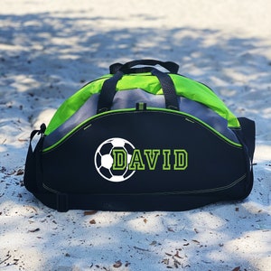 Personalisierte Tasche, Fußballspieler Geschenk, Team Reisetasche, Kinder Reisetasche, Liebe Fußball, Fußball Studenten, Little League Tasche, Übungstasche