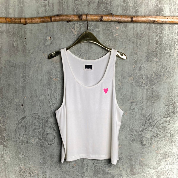 Neon Pink Tank Top - Etsy