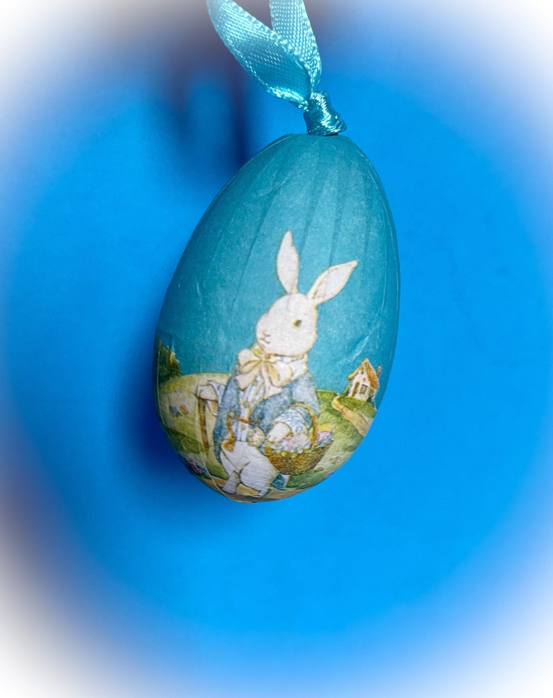 Papier-m\u00e2ch\u00e9 Decorative Easter Egg Decorations