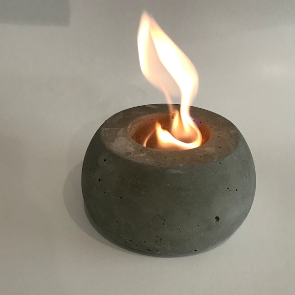 Concrete Fire Pit Etsy