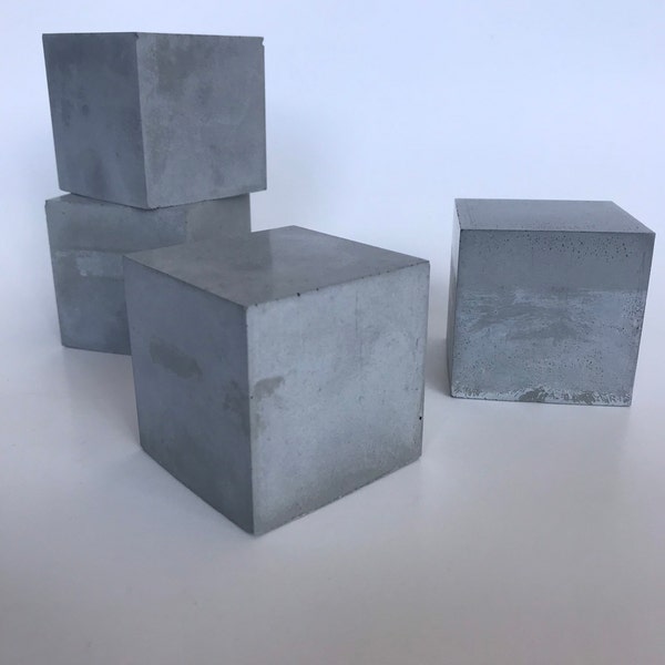 Concrete Display Blocks for Jewelry Display, Photo Prop, Shelf Art