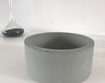 Recipiente de vela de hormigón EXTRA grande