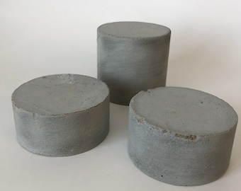 Concrete Display Cylinder SET, Photo Props