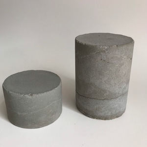 Concrete Display Cylinders, Photo Props