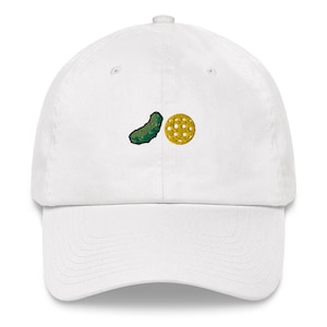 Pickle Ball Hat, Pickle Ball Dad Hat, Pickle Ball Gear, Pickle Ball Lover, Gift for Pickle Ball Lover