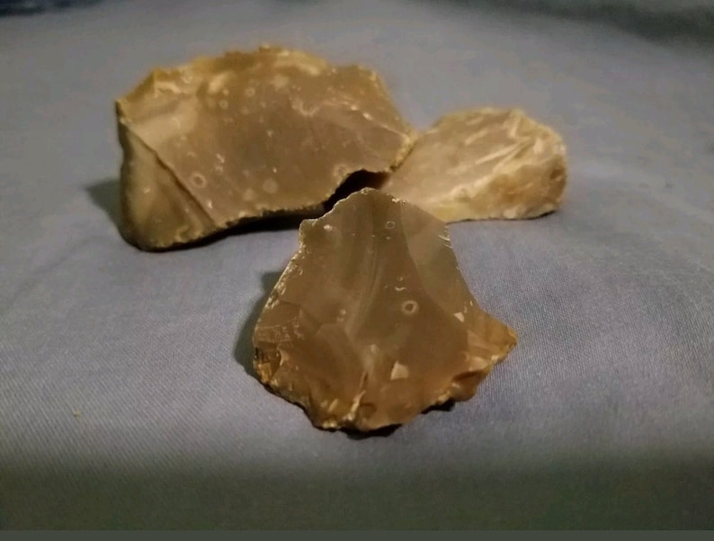 Flint Chert Stone for Primitive Fire Making Fire Starter Etsy UK