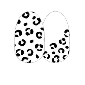 Spot On Color Street Nail Strips, Checkered Nail Polish, Nail strips, Clear Nail Polish, Leopard Nail Strips, Retired Color Street