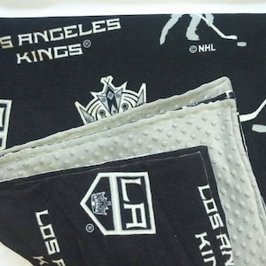 Los Angeles Kings Hockey Infant T-shirt With Snaps 18 Months Squirt Squad  black