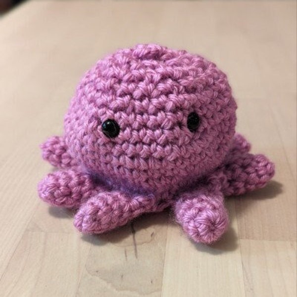 Octopus Dice Bag - DnD - D&D - handmade crochet pouch