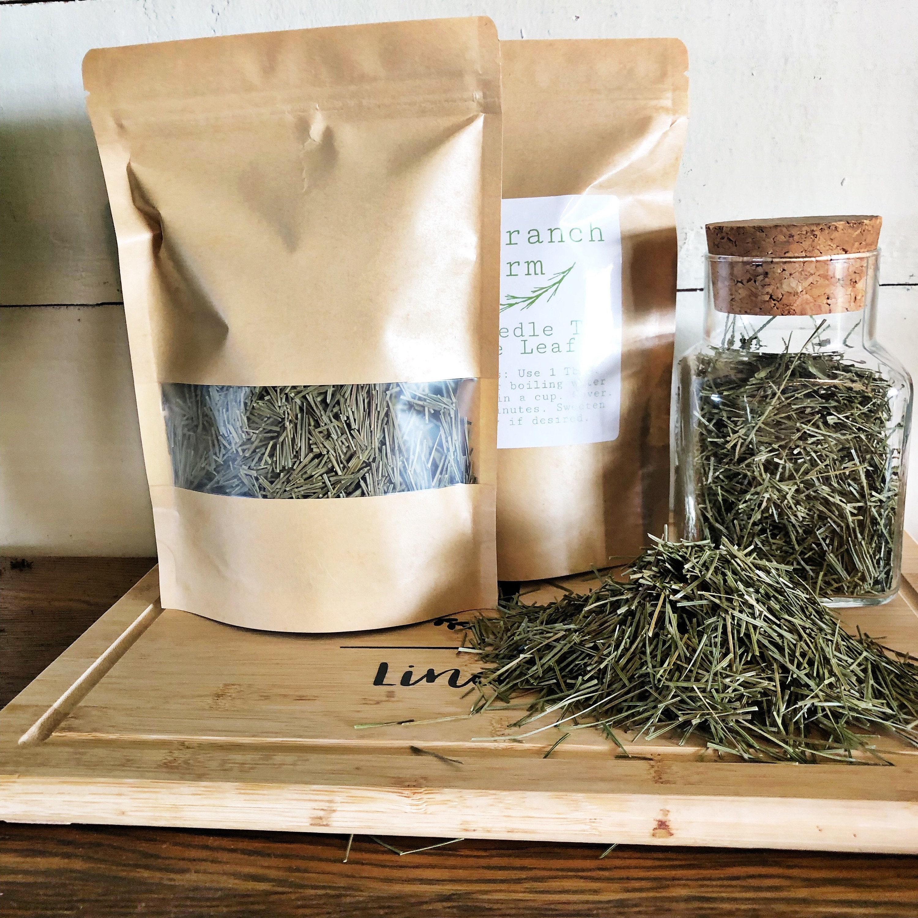 Organic Eastern White Pine Needle Tea Loose Leaf Natural Etsy