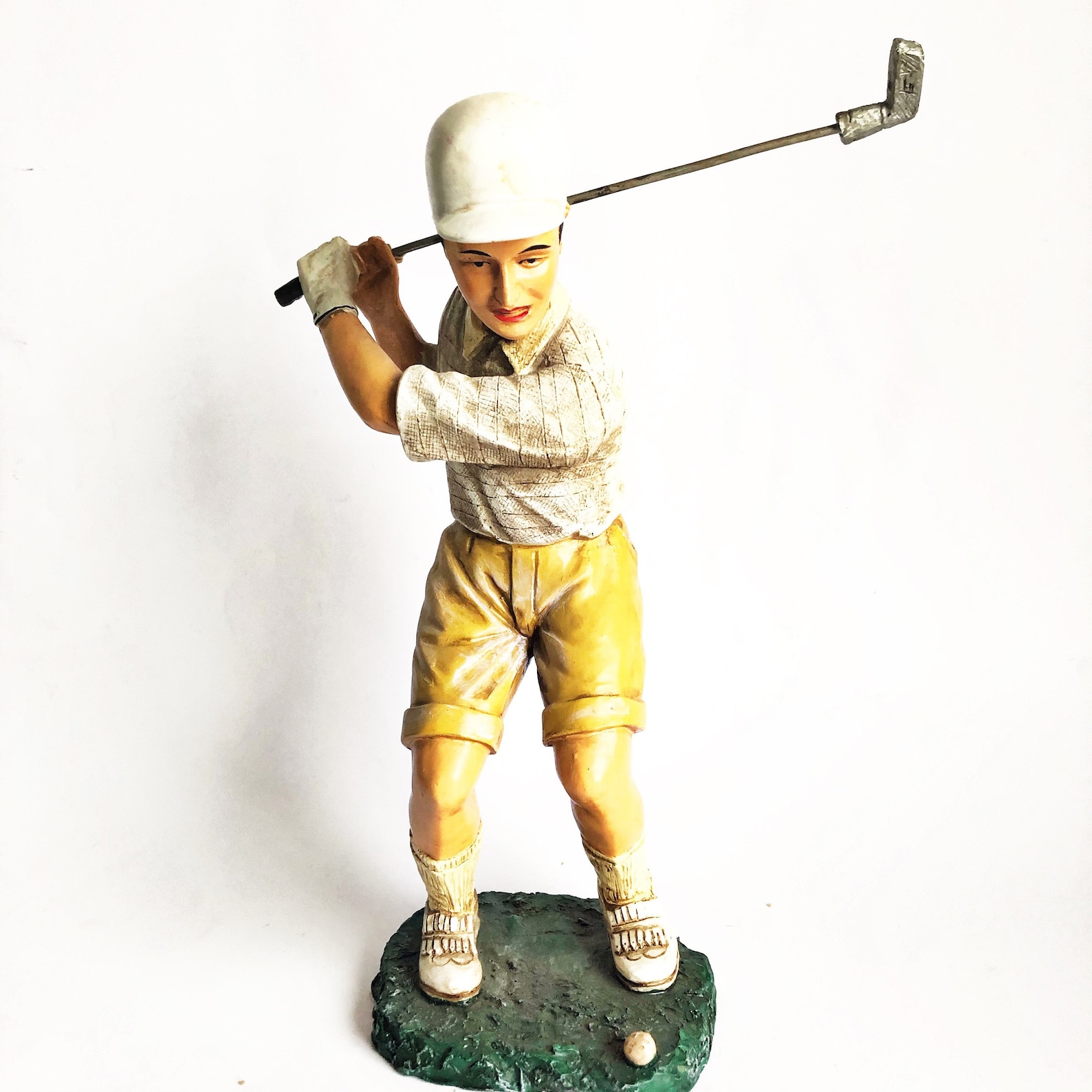 Golfer Figurine Vintage Golf Gifts for Men Etsy