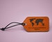 Personalized Leather Luggage tag, Handmade leather tag, Custom Leather Travel Tag, wanderlust gift, Wedding Favor tags, traveler's gift 