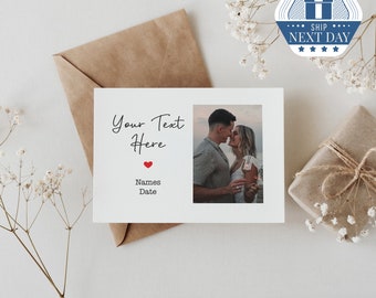 Create Your Own Thank you Card, Set of Personalized Wedding Thank You Cards with Envelopes, Birthday Card, Wedding Card, Bespoke Card