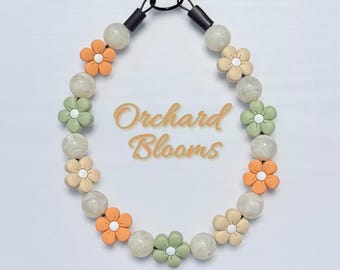 Orchard Blooms Fall Inspired: Waterproof Acrylic Slip-On