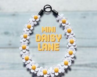 Mini Daisy Flower Cat Collar: Decorative Slip-On Collar