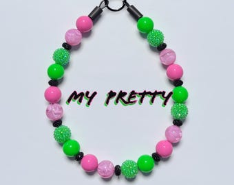 Halloween Beaded Dog Collar: My Pretty, Slip-On, Waterproof