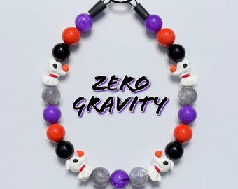 Halloween Beaded Dog Collar: Zero Gravity, Slip-On, Waterproof