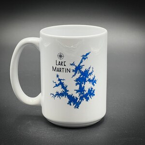 Lake Martin Alabama 15 oz Ceramic Mug