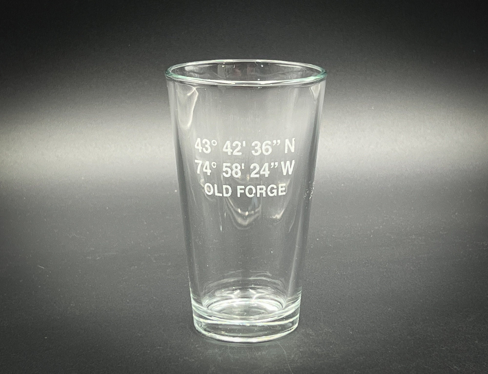 Engraved Measuring Glass 10.25oz