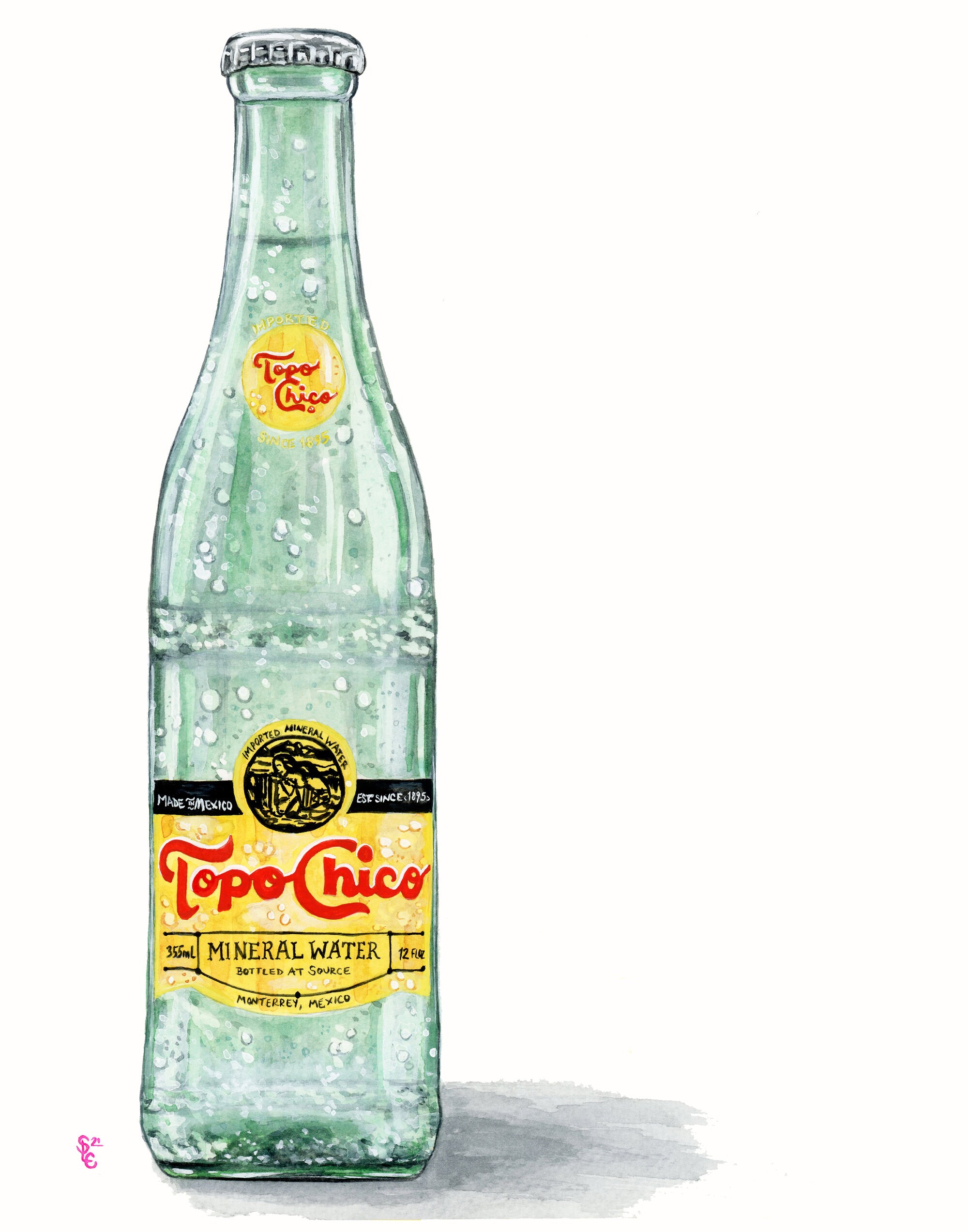 Topo Chico Print / Sparkling Water / Kitchen Decor / | Etsy
