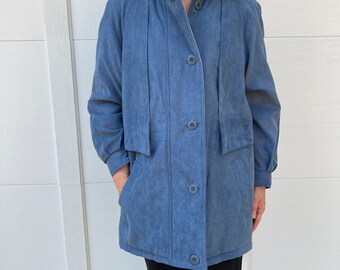 thigh length coat womens