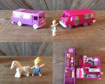 polly pocket camper set