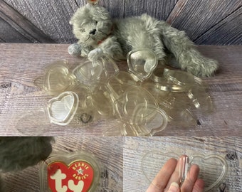 beanie baby plastic tag covers