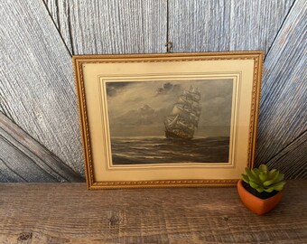Ship Wall Art Etsy