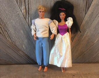 pocahontas barbie 90s