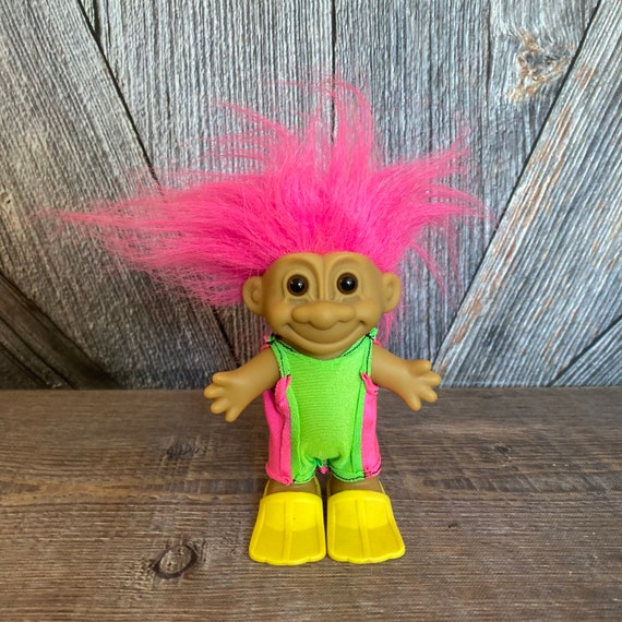 Vintage Flippers Troll Doll Scuba Driver Snorkling Swimmer | Etsy