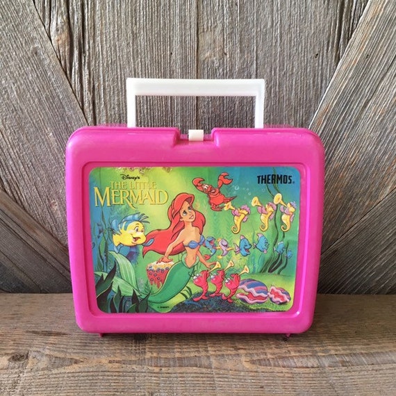 vintage little mermaid lunch box