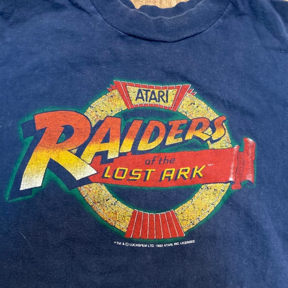 Vintage Atari Raiders of the Lost Ark T-shirt 1980's T-shirt Small