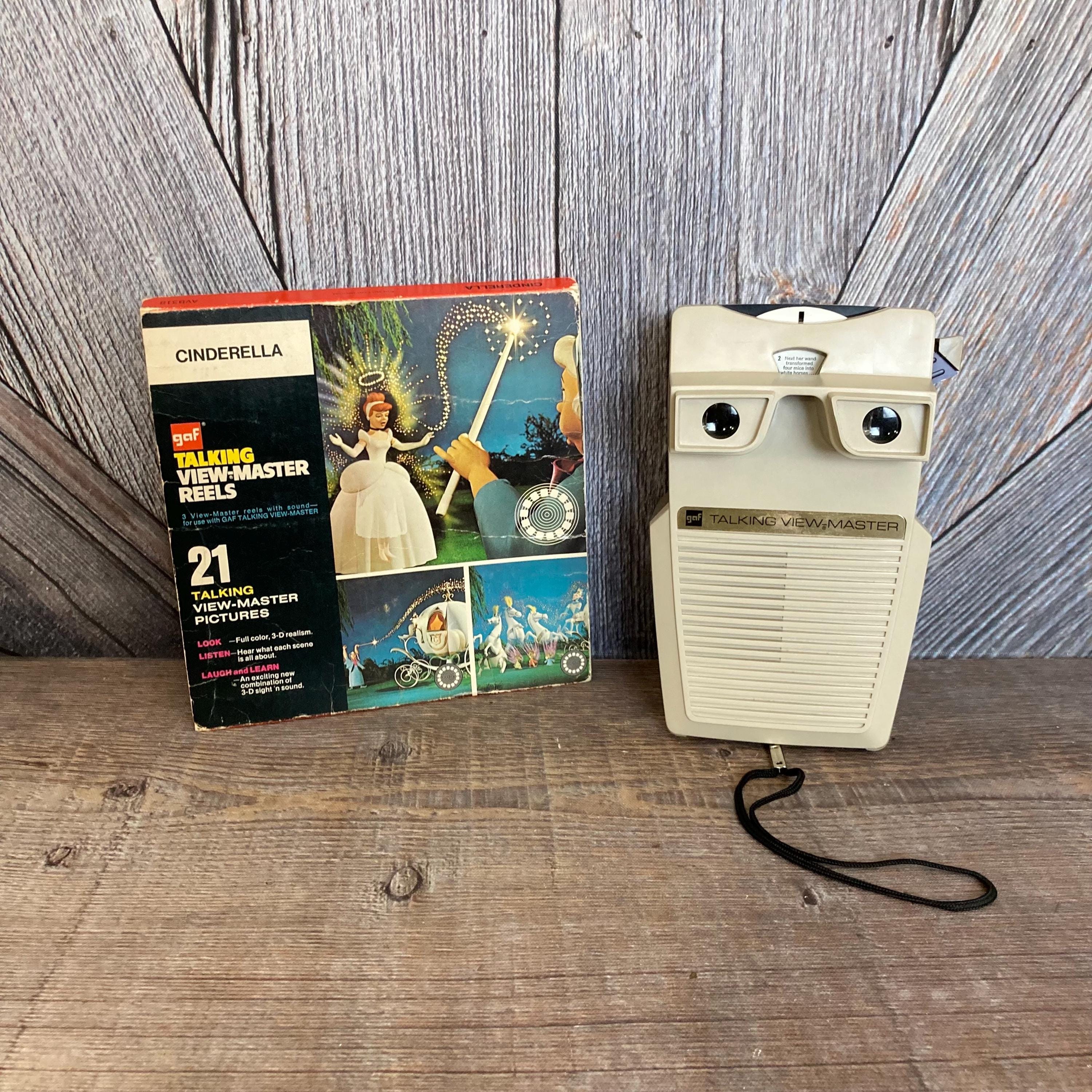 View Master y carretes parlantes de Cenicienta vintage Juguete de los años  70 con carretes de imágenes en 3D de CINDERELLA Carretes GAF con imágenes  parlantes de lectura en voz alta -, image size:3000x3000