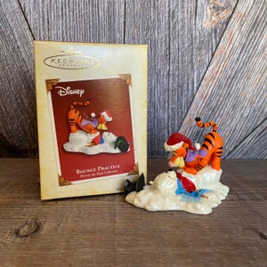Vintage Bounce Practice Pooh Christmas Ornaments Hallmark Winnie the Pooh Ornament {Hallmark Keepsake Ornament}  Ellathesella