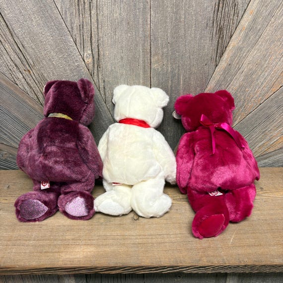 Vintage Bear Beanie Buddy Large Ty Beanie Baby Decoration 90s Toys
