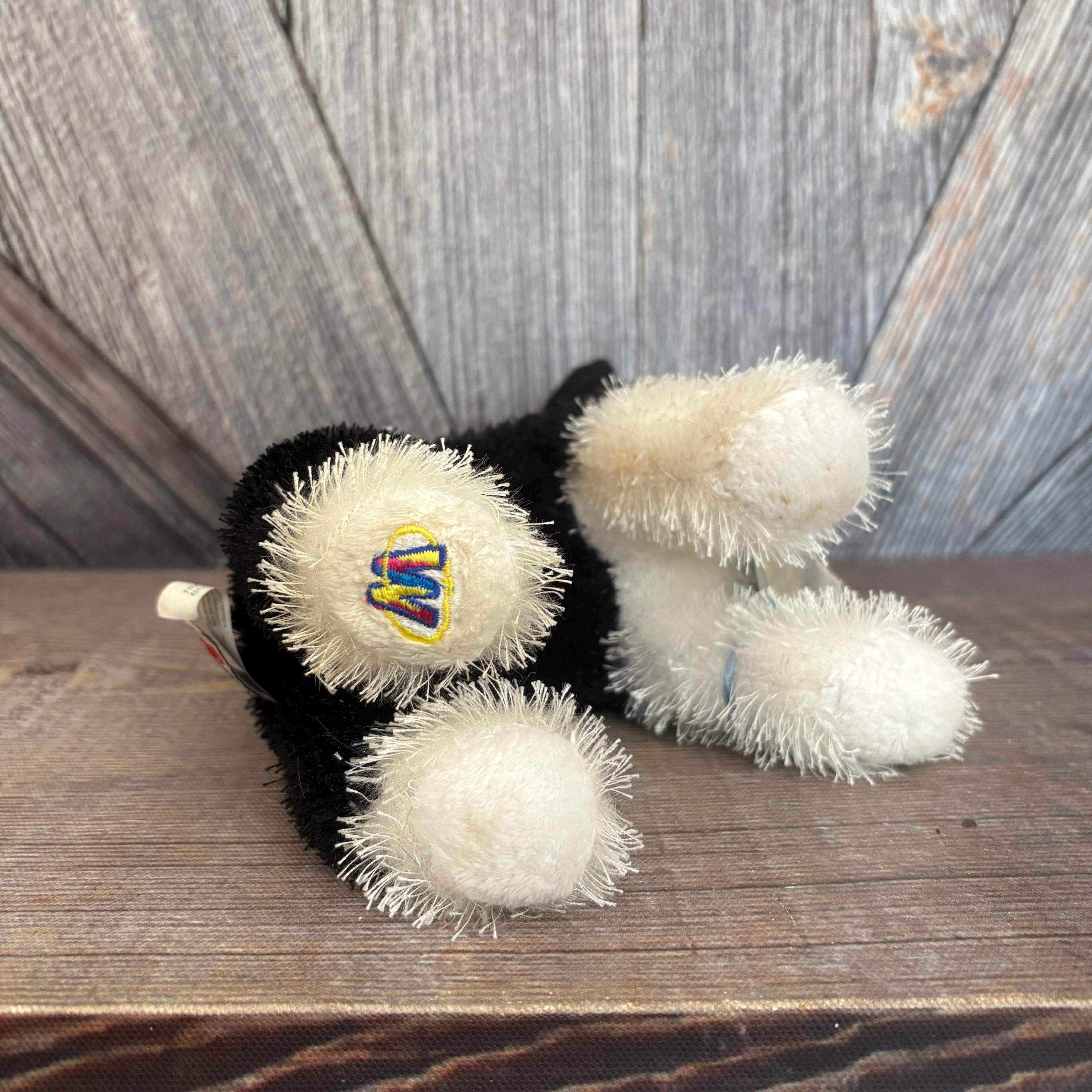 Vintage Boston Terrier Dog Plush Webkinz Ganz 8 Inch ORIGINAL Toy