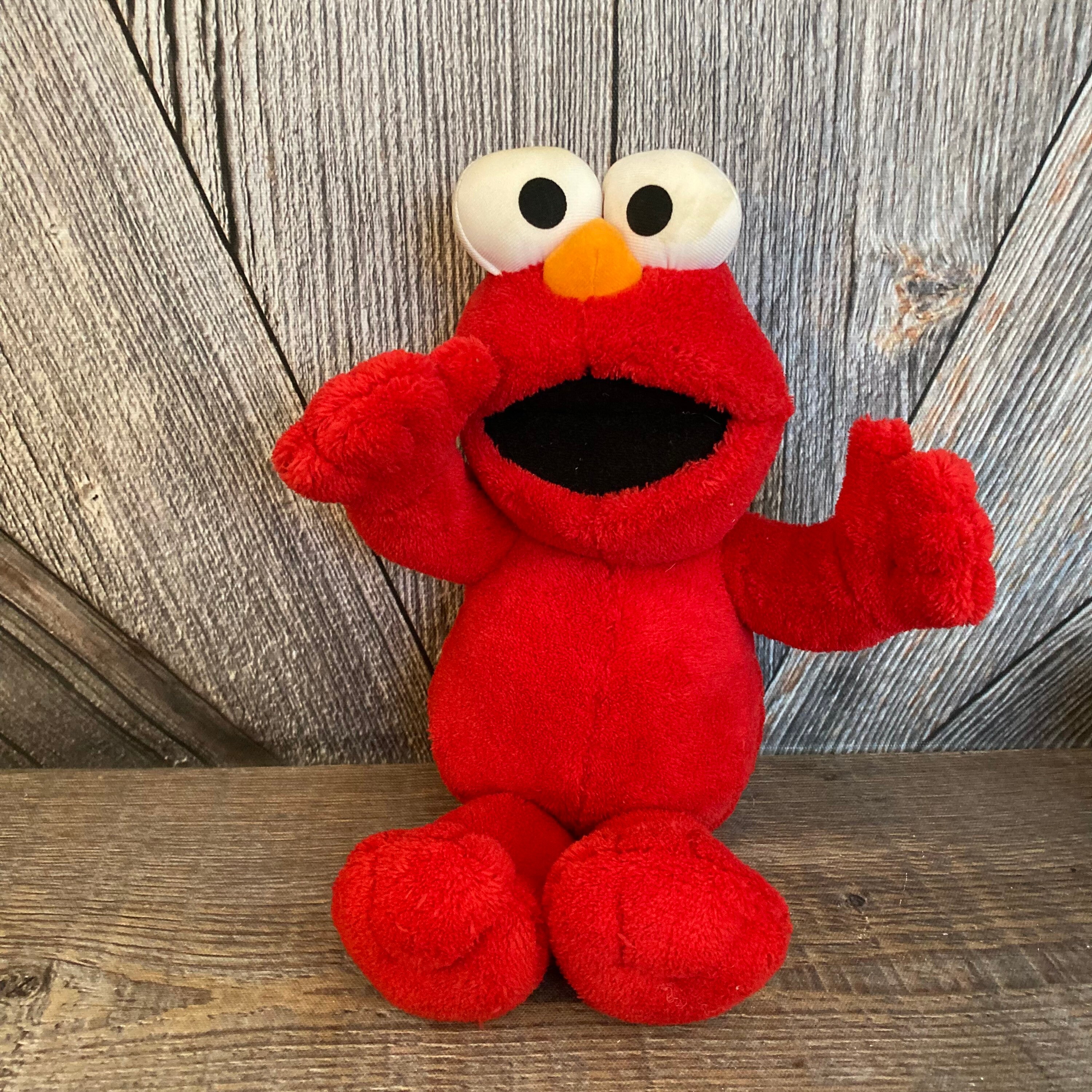 Vintage Potty Elmo {Stuffed 2003 Sesame Street Battery Plush Toys Potty Time} Red Stuffed Animal Potty Training See Description