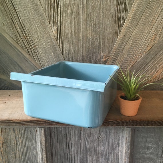 Vintage Refrigerator Drawer Enamel Vegetables Crisper Drawer Etsy