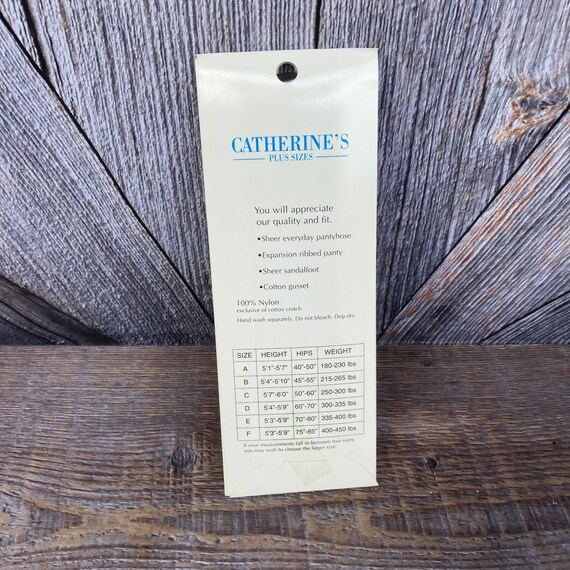 Catherines pantyhose top