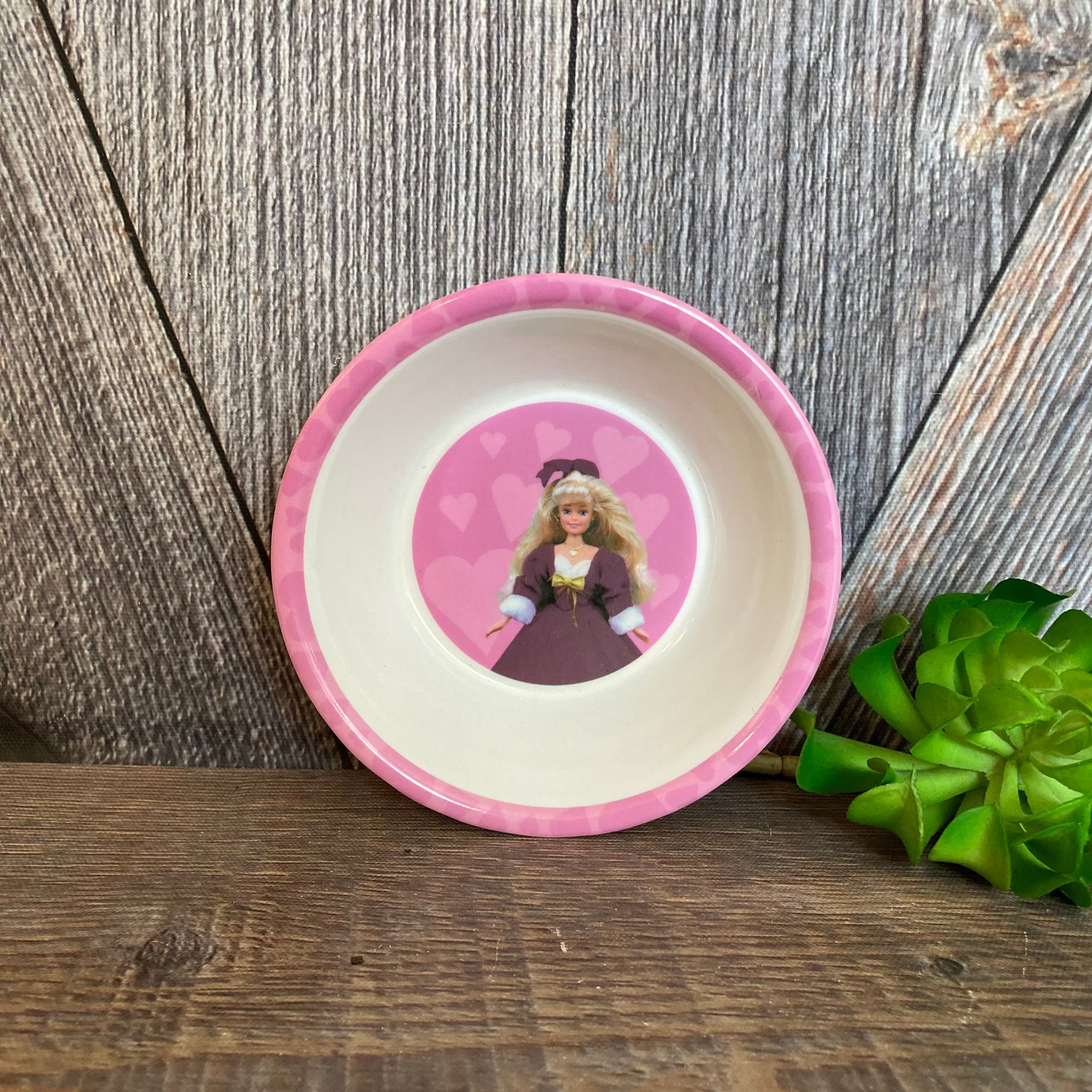 Vintage Barbie Bowl {vintage Mattel Melamine Plastic Bowl} Kids