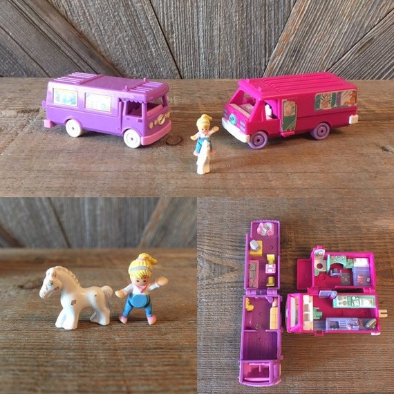 polly pocket camper van
