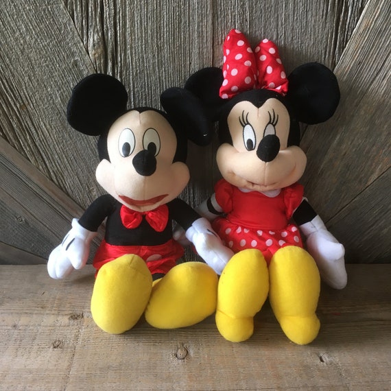 vintage stuffed mickey mouse