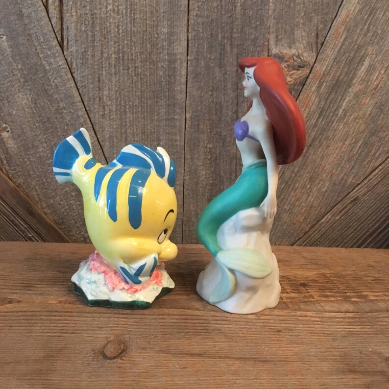 Vintage The Little Mermaid Figurines 90's The Disney Etsy