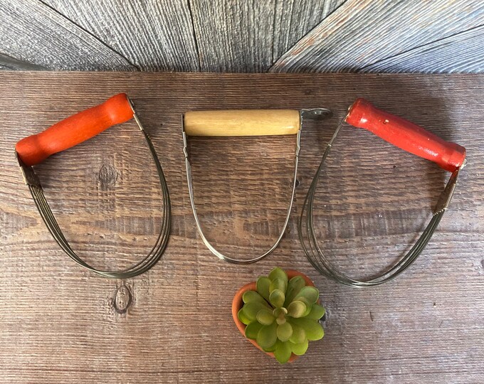 Vintage Pastry Blenders Potato Mashers Metal Pie Crust Etsy