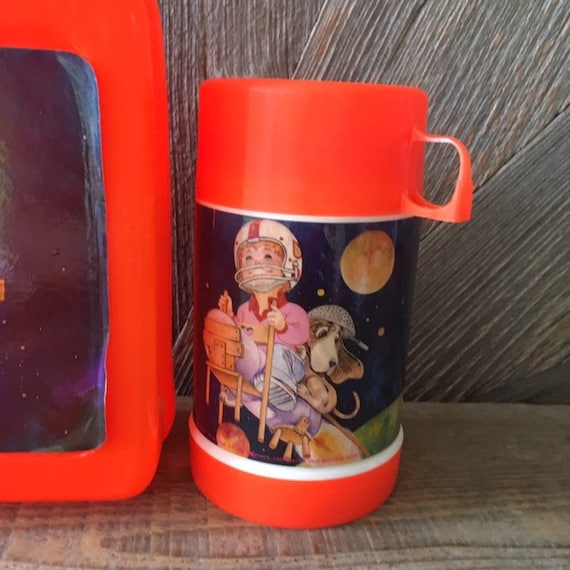 Flops in Space Lunch Box and Thermos {Vintage 80'… - image 5