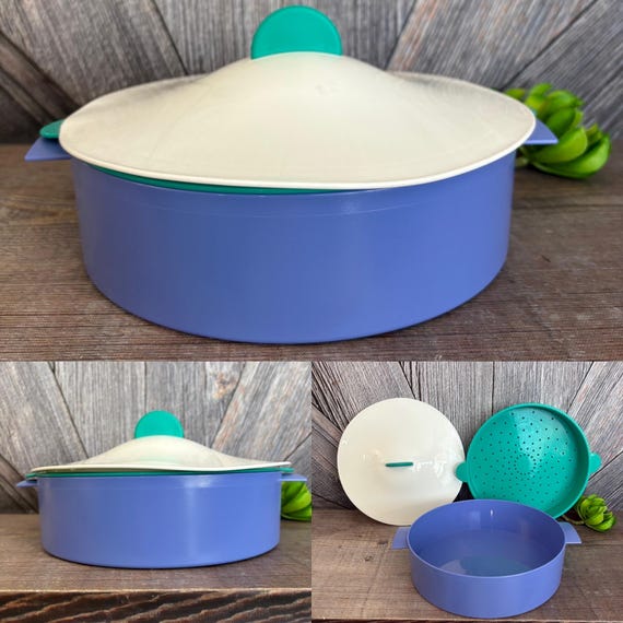 Cuiseur vapeur Tupperware vintage {lgumes cuit-vapeur micro-ondes en  plastique} Choix 1 - Plat de service 3 pices or rose rcolte 1273, 3066,  888 414 - Etsy Canada